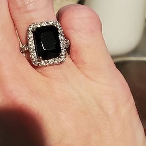 Black onyx ring. Premier jewelry band